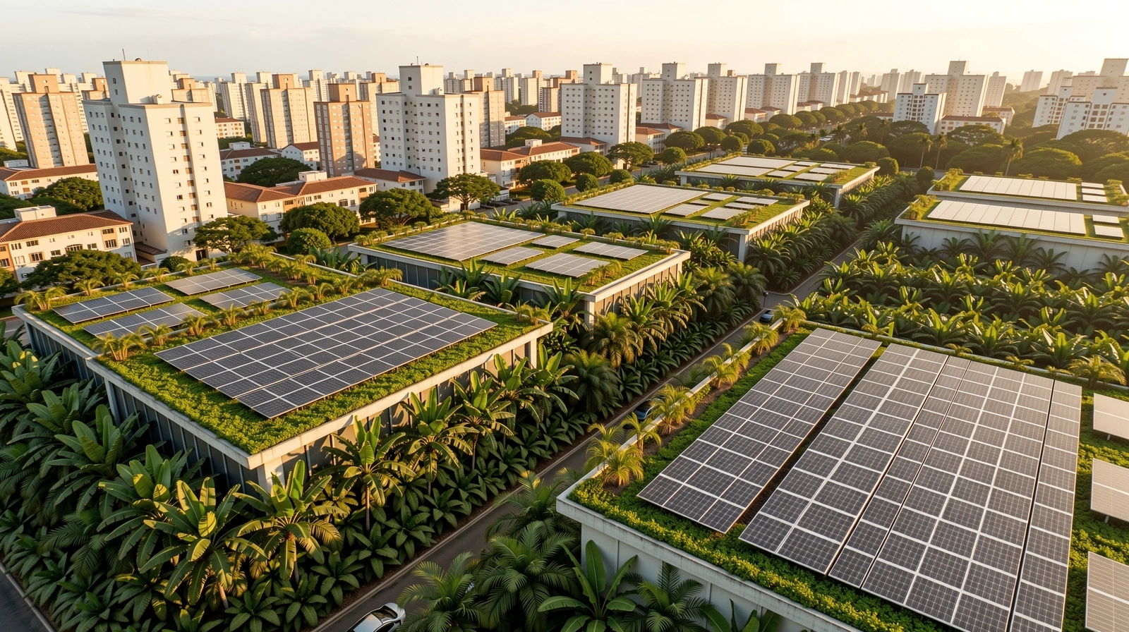 Desenvolvimento urbano sustentável em destaque